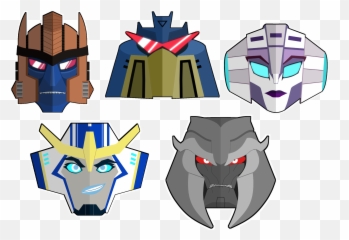 Just A Bunch Of Heads Transformers - Transformers Emoji,Menacing Emoji