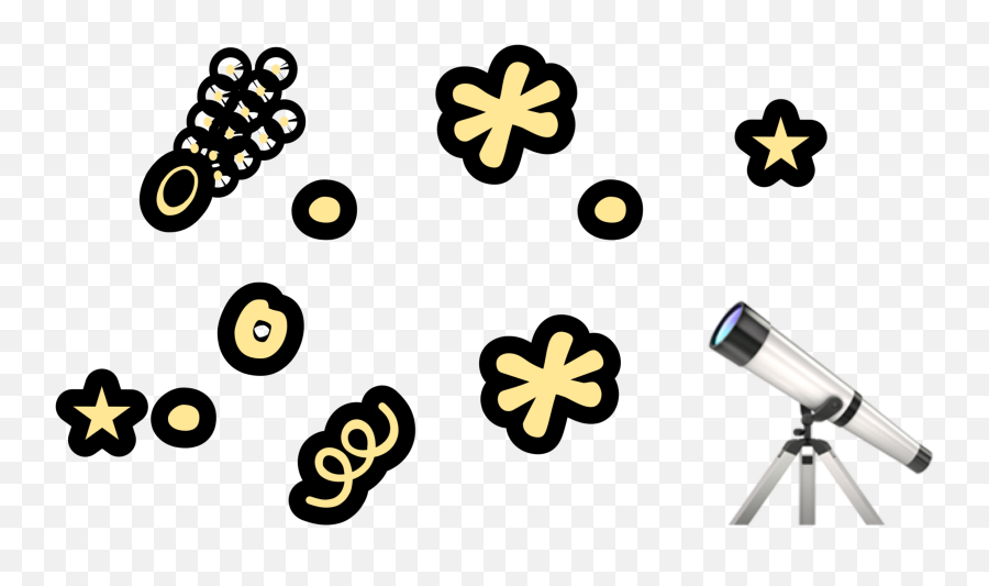 Discover Trending - Dot Emoji,Emoji Telescope And Rat