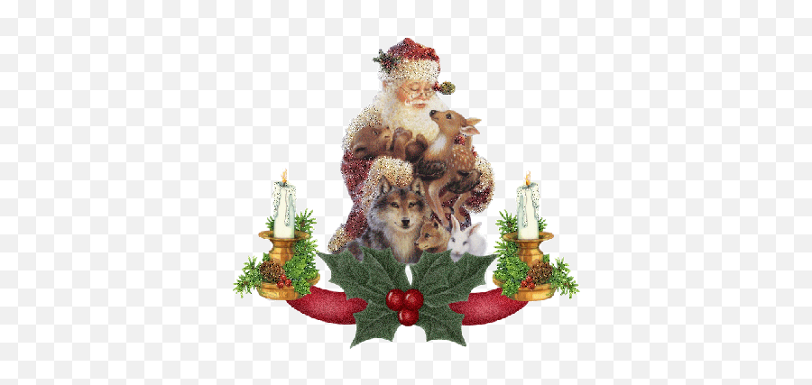 Beautiful Christmas Animals Gif - Adventsgrüße Zum 2 Advent Emoji,I Am In A Glass Case Of Emotion Gif