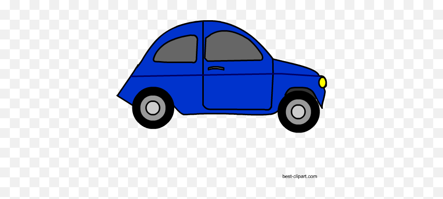 Free Car Clip Art Images And Graphics - Cute Blue Car Clipart Emoji,Car Driving Emoji