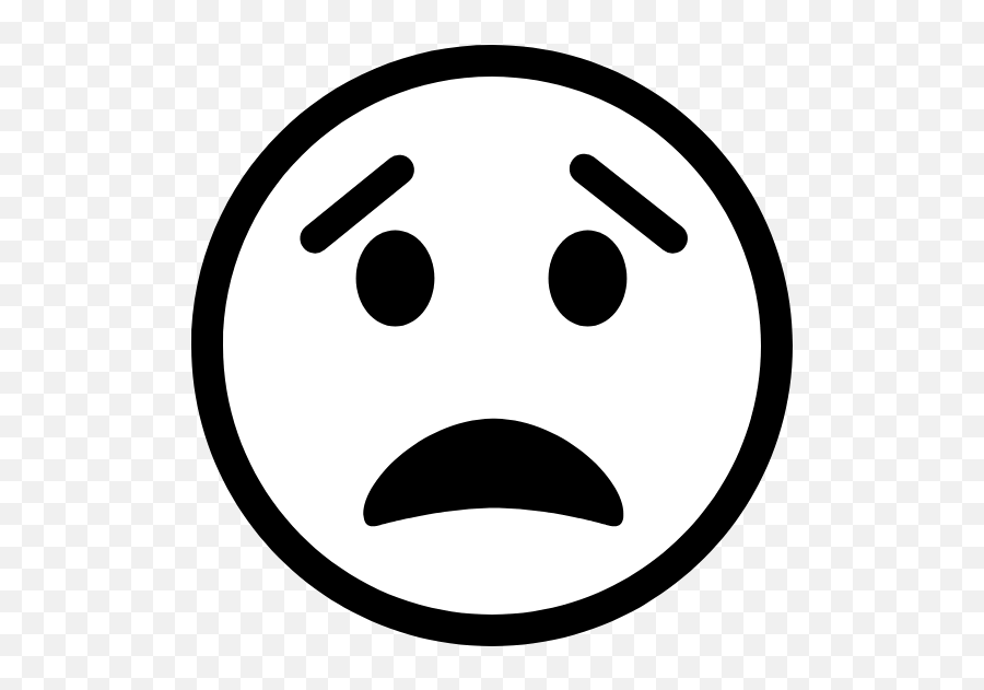 Worried Smiley Face Graphic - Emoji Free Graphics Inside Out Emotions Faces,Hot Face Emoji