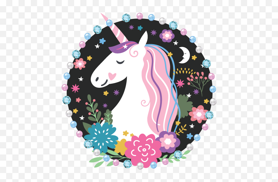 Unicorn Cartoon Theme For Android - Kartun Unicorn Emoji,Unicorn Emoji Android