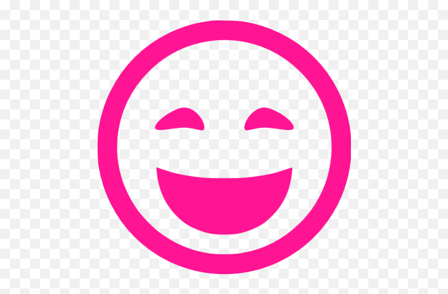 Deep Pink Lol Icon - Icon Emoji,Buy Emoticon Lol