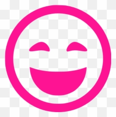 Deep Pink Lol Icon - Icon Emoji,Buy Emoticon Lol