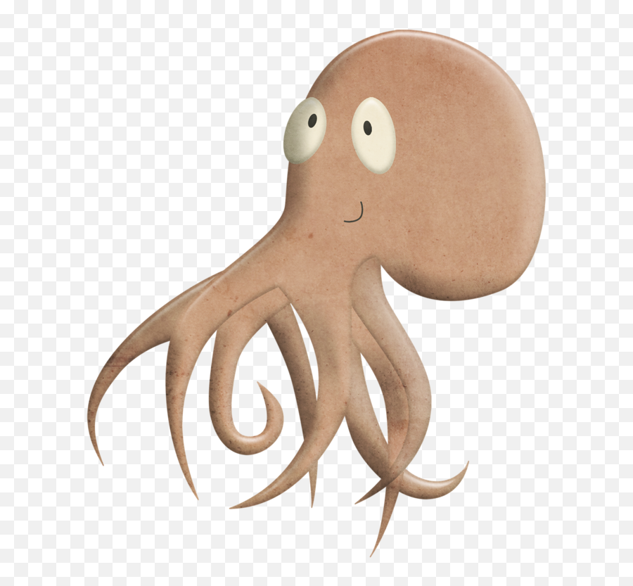 Octopus Clipart Beach Theme Octopus Beach Theme Transparent - Common Octopus Emoji,:octopus: Emoticon