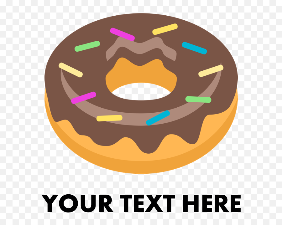 Doughnut Clipart Emoji Doughnut Emoji - Emoji Donut Transparent,Personalized Emoji
