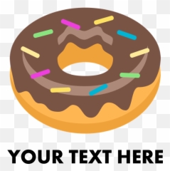Doughnut Clipart Emoji Doughnut Emoji - Emoji Donut Transparent,Personalized Emoji