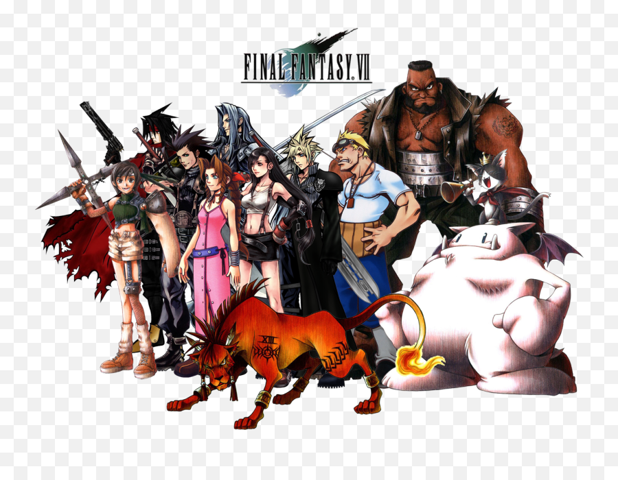 The - Final Fantasy 7 Characters Png Emoji,The Emotion Edge Square Enix