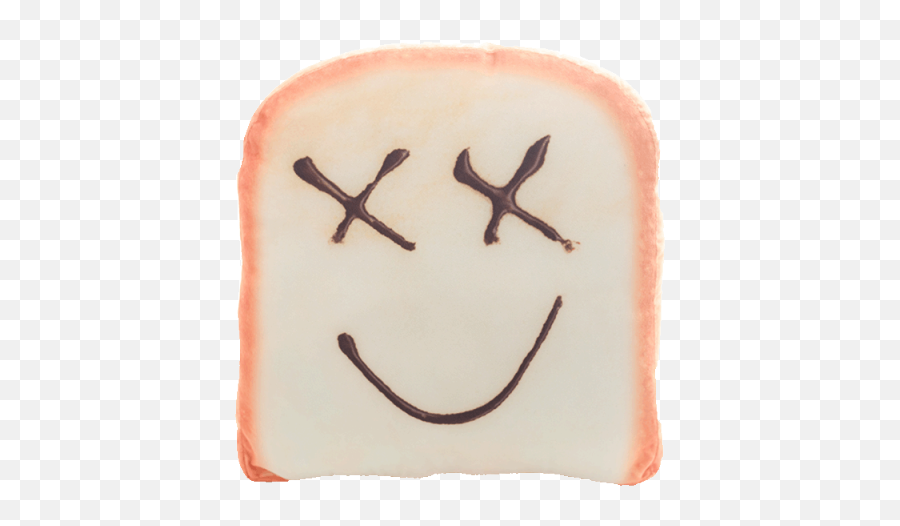 Plush Sop Toast Emotional Bread - Happy Emoji,Simulated Girlfriend With Emotions