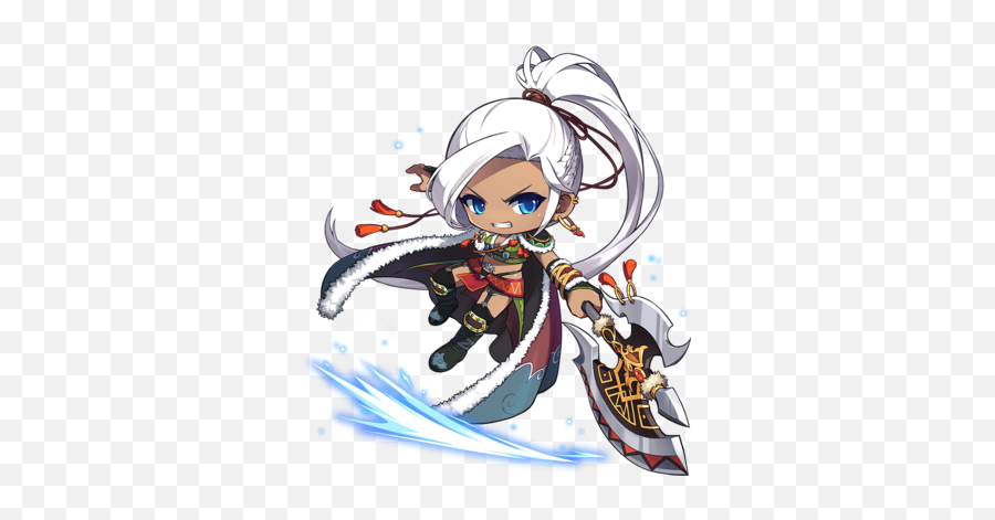 Maple Story Two Characters - Tv Tropes Aran Maplestory Emoji,Emotion Part With Kim Na Na With City Hunter