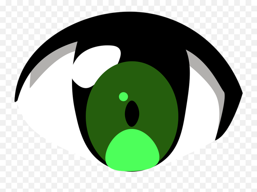 Eyes Pupil Anime Human Eye - Pupil Anime Emoji,Anime Eye Gleam Emotion