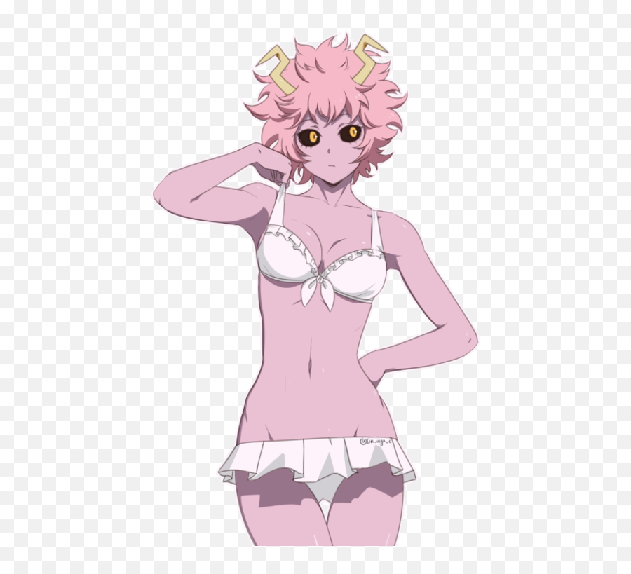 Mina Bikini My Hero Academia Know Your Meme - Mina Boku No Hero Biquíni Emoji,Animefacial Emotion Gif