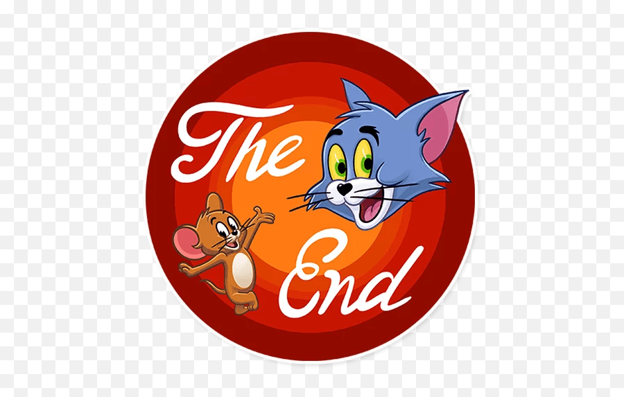 Tom Jerry Fun Stickers - Tom Und Jerry The End Emoji,Tom And Jerry Emotions