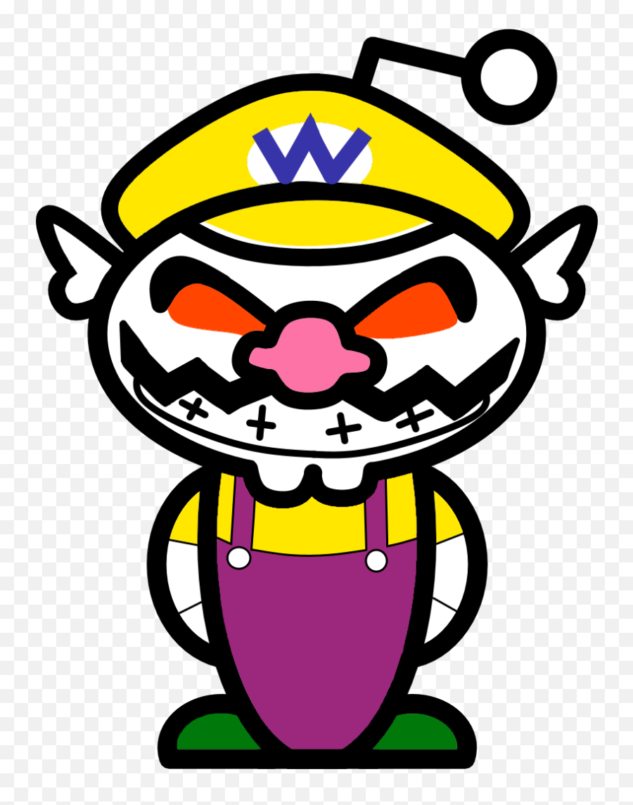 Wario Png Image With No Background - Gingerbread Man Fortnite Art Emoji,Wario Emojis