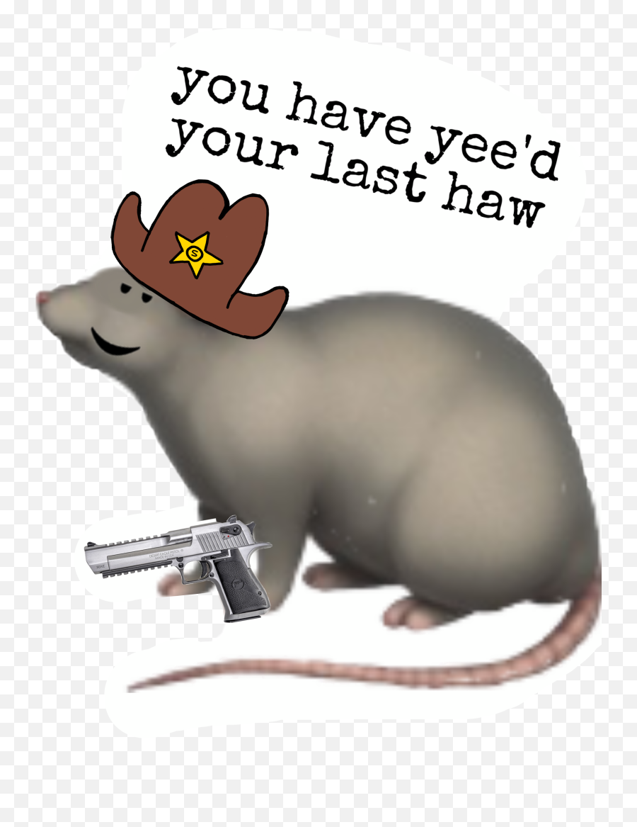 Popular And Trending Rat Stickers On Picsart Emoji,Yee Haw Emoji Body