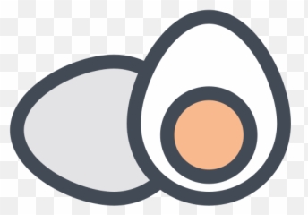 Boiled Egg Egg Yolk Eggs Hard Boiled - Boiled Egg Icon Png Emoji,Broken Egg Yolk Japanese Emoticon