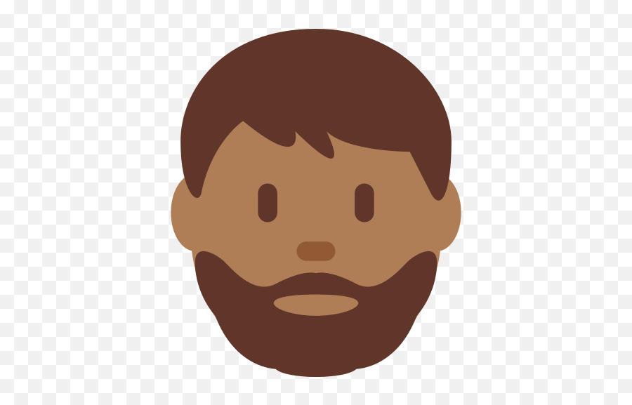 Medium - Man Medium Skin With A Beard Emoji,Beard Emoji