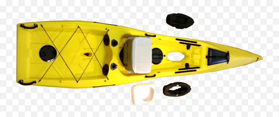 Santa Cruz Kayaks Raptor G2 - Santa Cruz Kayak Raptor G2 Emoji,Emotion 10' Enclosed Kayak W/paddle