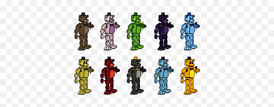 Collabs At Freddyu0027s Thankyouscott Fazbearforsmash Twitter - Fictional Character Emoji,Golden Freddy Emotions Meme