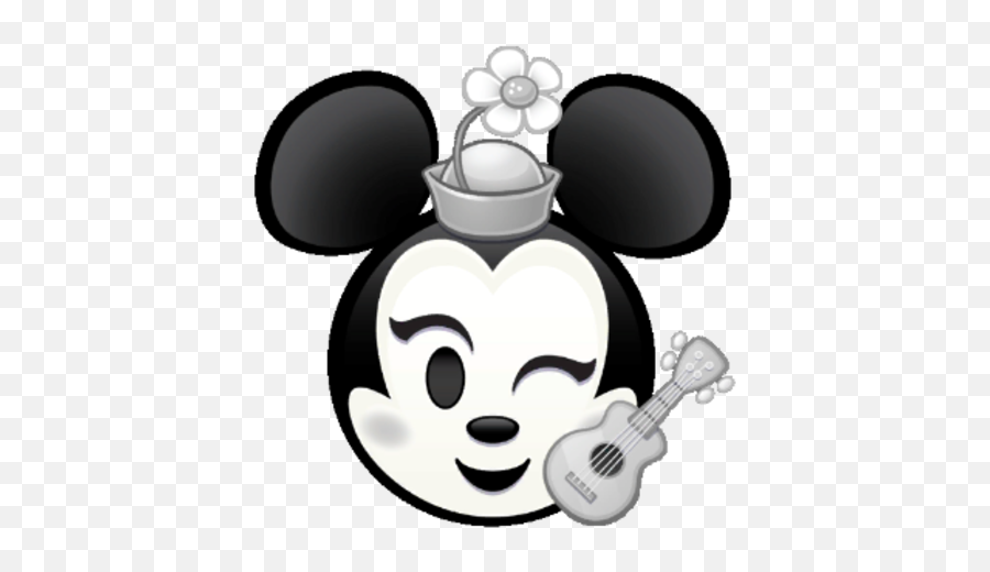 Retro Minnie Disney Emoji Blitz Wiki Fandom - Emoji Blitz Sorcerer Mickey,Guitar Emoji Png