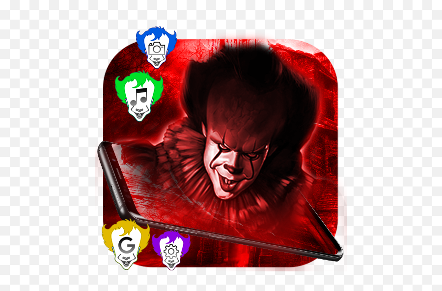Pennywise Horror Launcher Theme Live Hd Wallpapers Apk 10 Emoji,Emoji Drop Of Blood Google Calendar