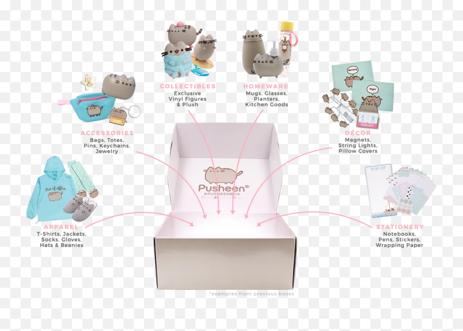 Pusheen Box Summer 2021 Available Now Theme Spoilers Emoji,What Do The Different Pusheen Emoticons Mean