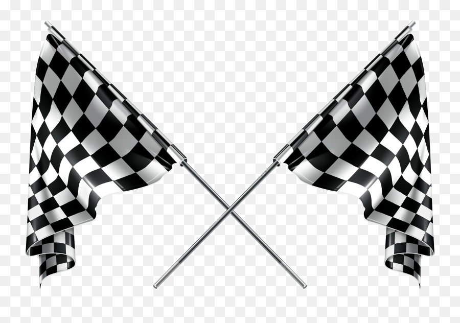 Race Car Flags - Transparent Race Flag Png Emoji,Racing Flag Emoji