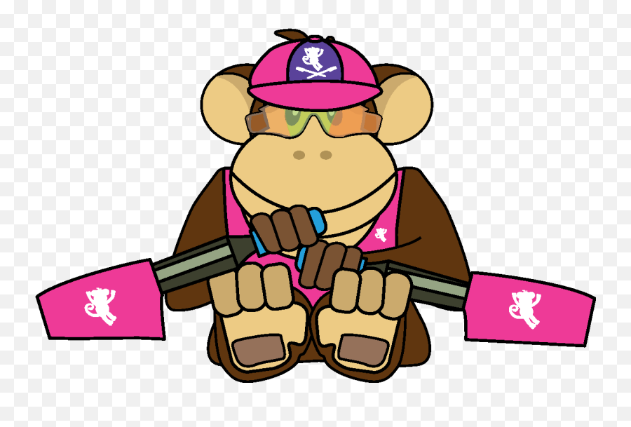 Rowing Monkey - Fictional Character Emoji,Monkey Emoji Costume