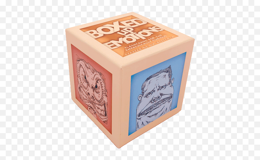 Boxed Up Emotions - Cardboard Packaging Emoji,Box Of Emotions