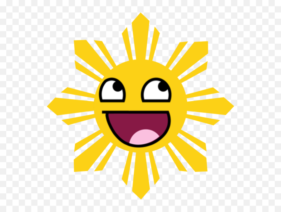 Epic Smiley Face - Clipart Best Logo Philippine Flag Png Emoji,Emoji Meme Face