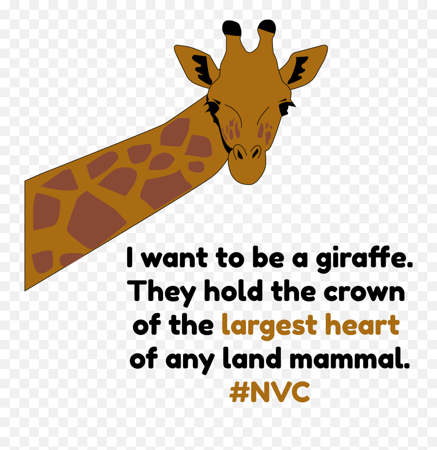Nvc Giraffe Giraffe Nonviolent Communication Communication - Dot Emoji,Giraffe Emoticon Text