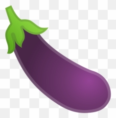 Eggplant Emoji - Eggplant Emoji Transparent Background,Gourd Emoji