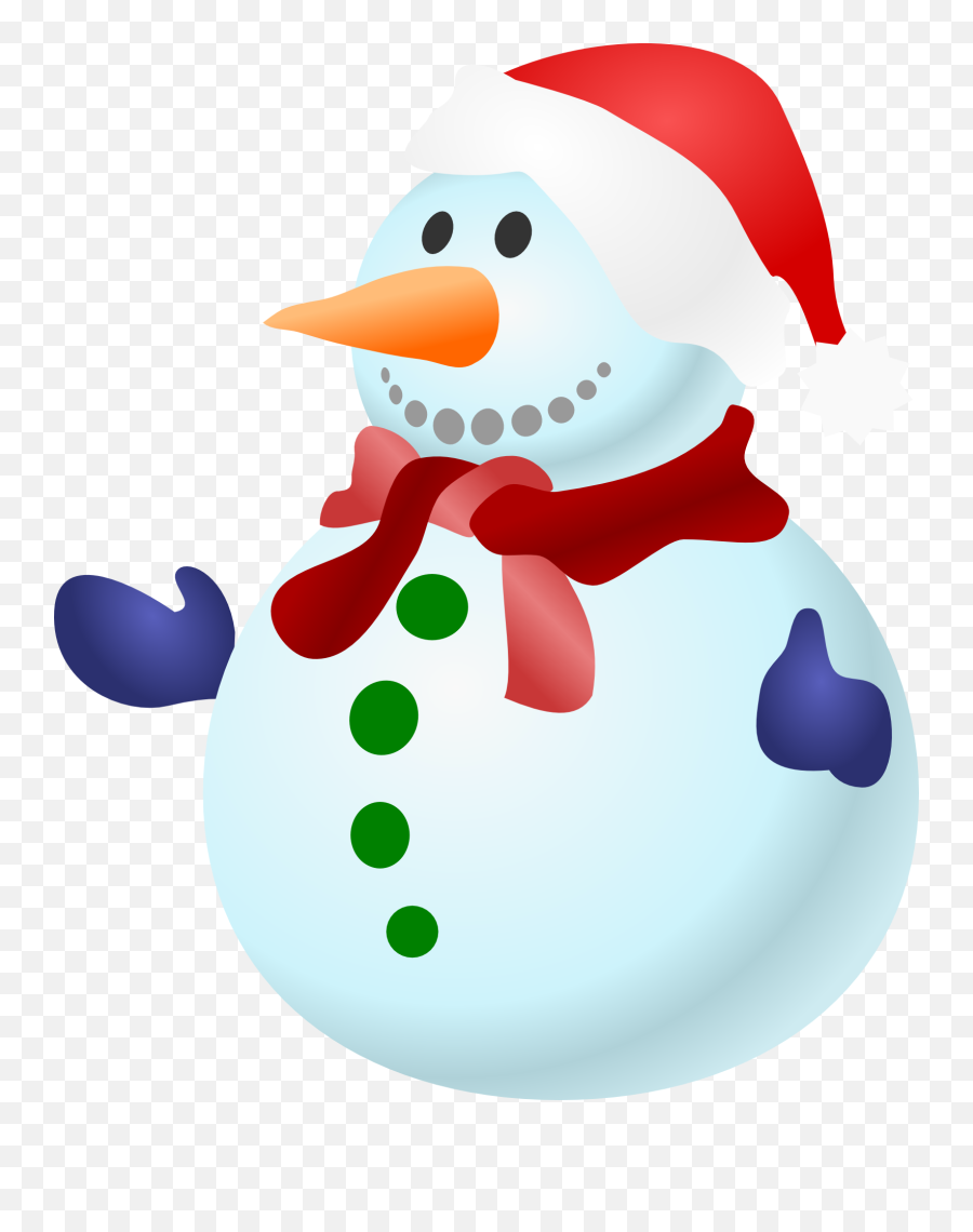 Cartoon Snowman Download Free Clip Art - Snowman Transparent Clipart Emoji,Snowflake And Snowman Emoji