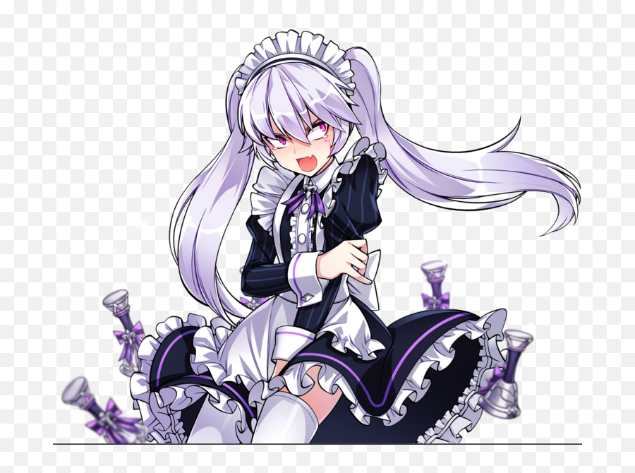 Elsword Europe - Chung Elsword Maid Costume Emoji,.v. Emoticon