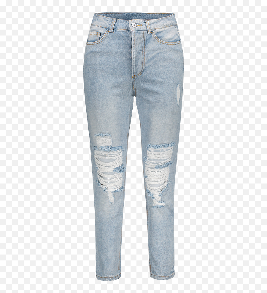Bleach Wash Ripped Jeans - Womens Ripped Jeans Transparent Emoji,Emoji Pants For Sale Online