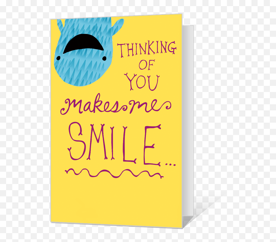 Thinking Of You Makes Me Smile Images - Love Quotes Happy Emoji,Jayhawk Emoticon For Iphone