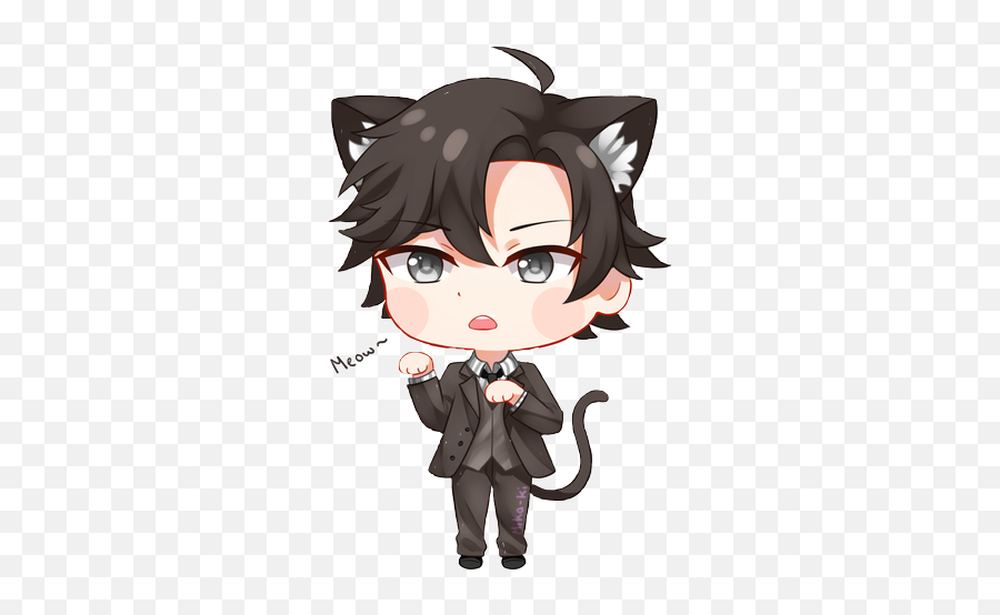 Jumin Juminhan Mystyle Mystic Sticker - Mystic Messenger Jumin Chibi Fanart Emoji,Jumin Emojis