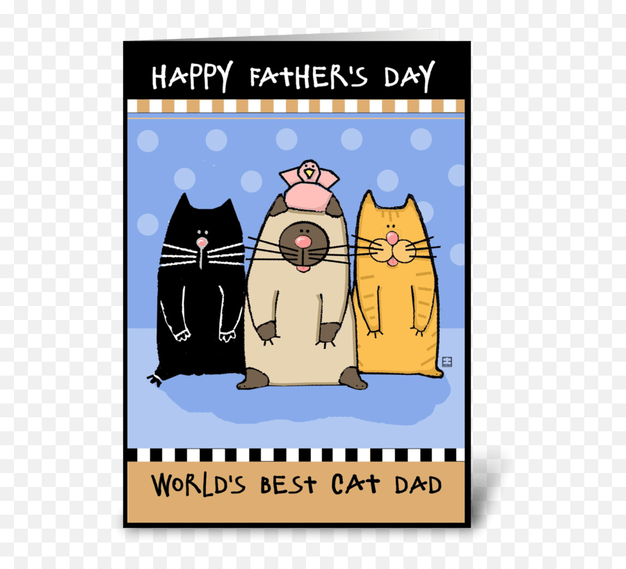 Happy Fatheru0027s Day Animated Cats Page 1 - Line17qqcom Emoji,Emoticons Ecards