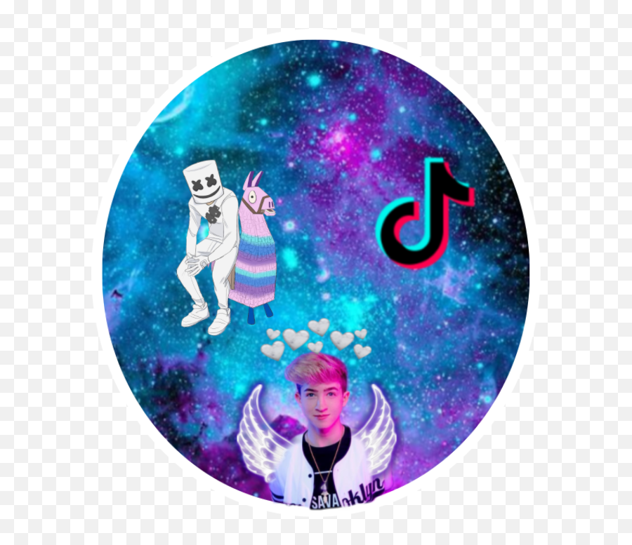 Cash Tiktok Fortnite Sticker - Universo Sfondo Emoji,Angel Cash Emoji