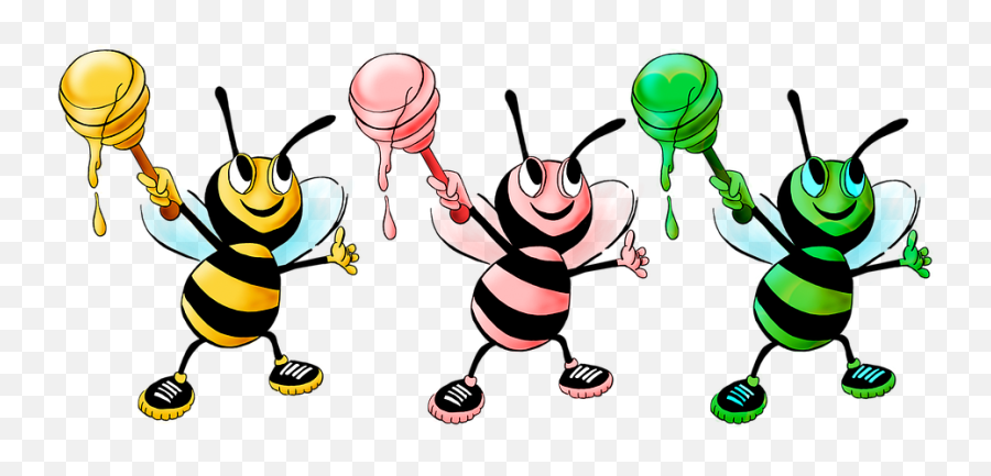 Zangão Imagens - Baixe Imagens Grátis Love Honey Bee Cartoon Emoji,Emoticon Psicopata