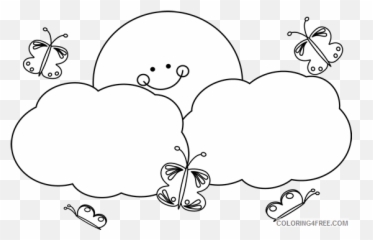 Butterfly Medium Coloring Pages White Butterflies And T5rhgi - Não É A Felicidade Que Te Faz Grato Emoji,Clown Emoji Twitter Sheriff Of