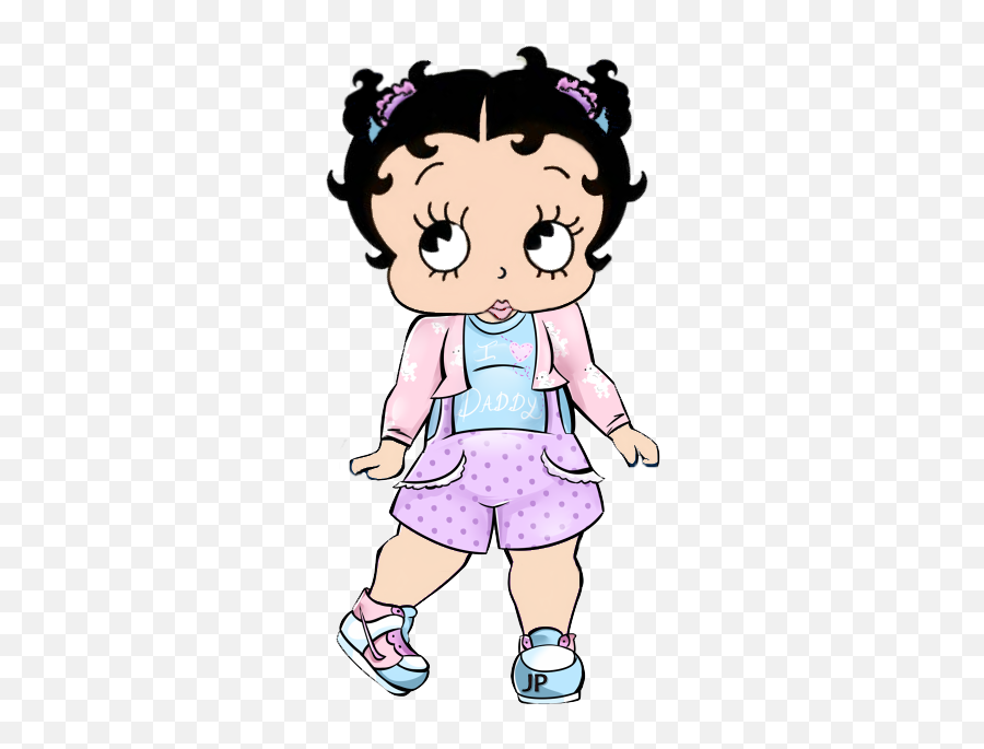 Betty Boop Pequeña - Young Betty Boop Png Emoji,Emoticon Calcetin