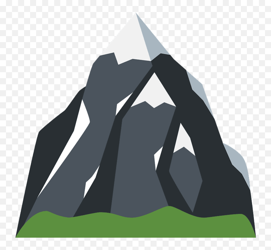 Snow - Capped Mountain Emoji Meaning With Pictures From Snow Capped Mountain Clipart,Umbrella Emoji