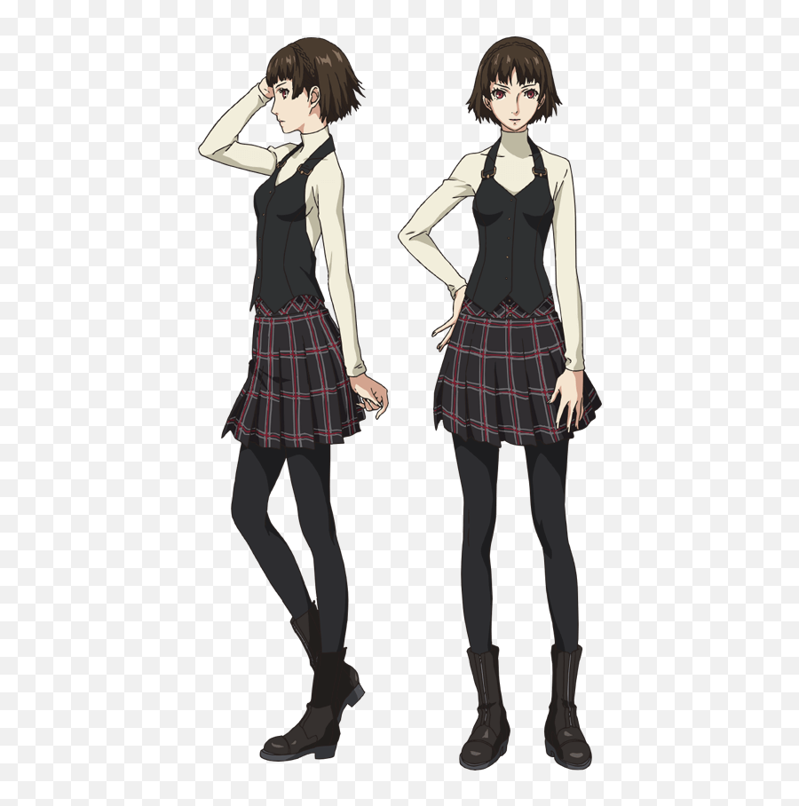 Persona Central On Twitter Persona 5 The Animation Concept - Persona 5 Characters Design Emoji,Futaba Sakura Emoticons