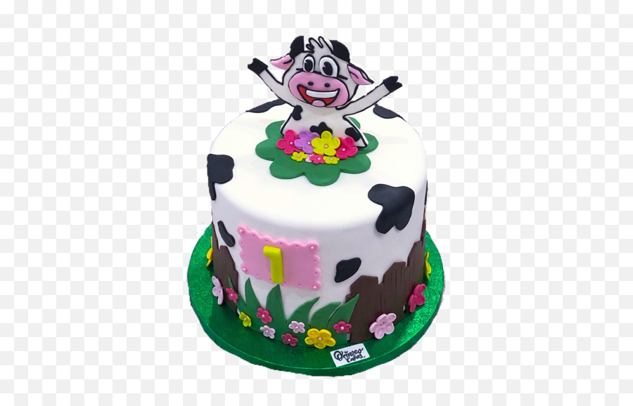 Vaca Lola Cake Emoji,Bizcochos Con Decoraciones De Emojis