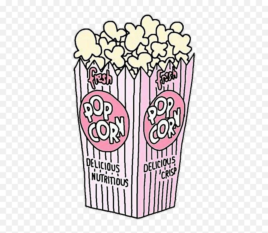 Popcorn Movies Theatre Video Sticker By Krn - Popcorn Png Emoji,Emoji Movie On Dvd