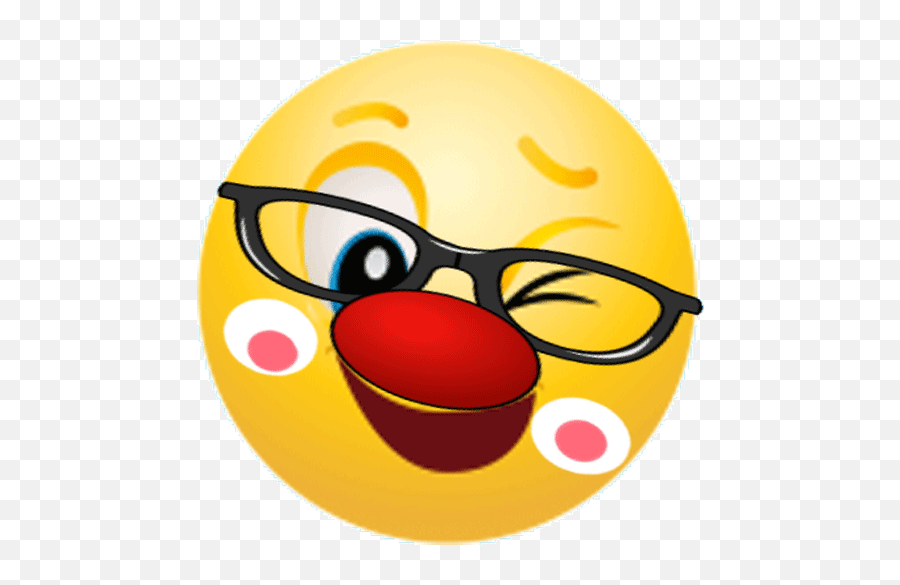 Emoticon Clown Sticker - Apps On Google Play Happy Emoji,Emoticon Brother Png
