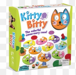 Blue Orange Games - Kitty Bitty The Colorful Meowmory Race Blue Orange Kitty Bitty Game Emoji,She Sent Me A Blue Cat Emoticon