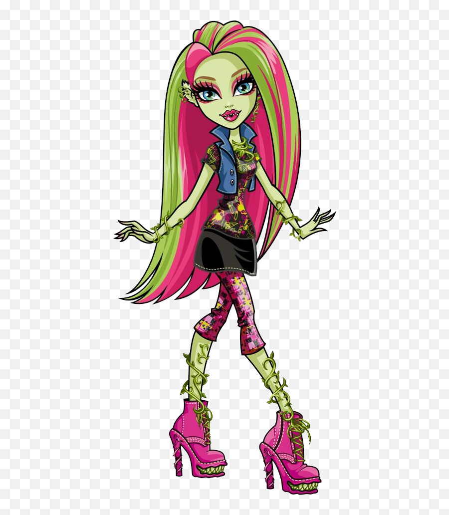 Venus Mcflytrap Monster High Wiki Fandom - Vênus De Monster High Emoji,Emotion Dolls