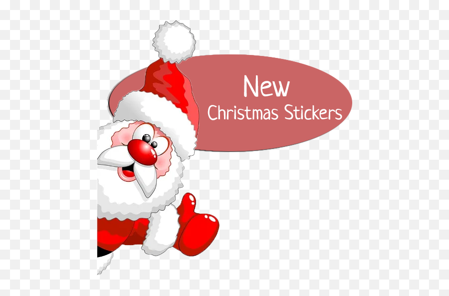 New Christmas Stickers For Wastickerapps - Google Play Clipart Santa Cartoon Christmas Emoji,Merry Between™ Stickers And Emoticons